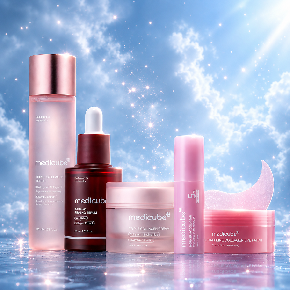 New Medicube Korean Skincare Set™