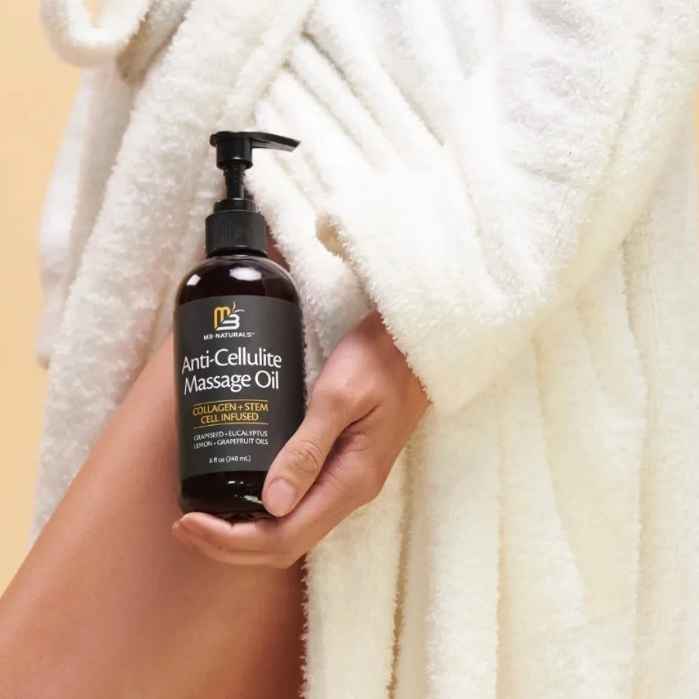 M3 Naturals Anti-Cellulite Massage Oil