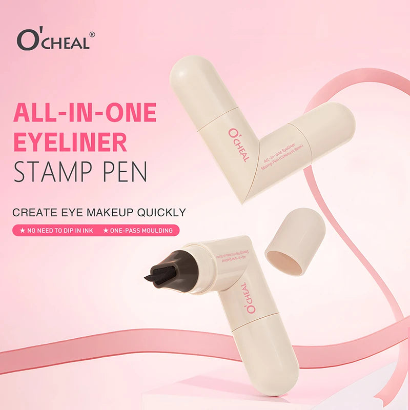O'CHEAL  All-in-one Rotating Eyeliner Stamp Pen™