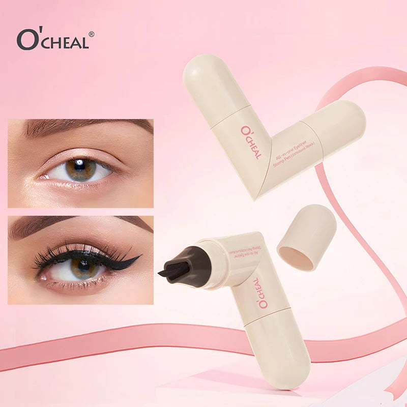 O'CHEAL  All-in-one Rotating Eyeliner Stamp Pen™