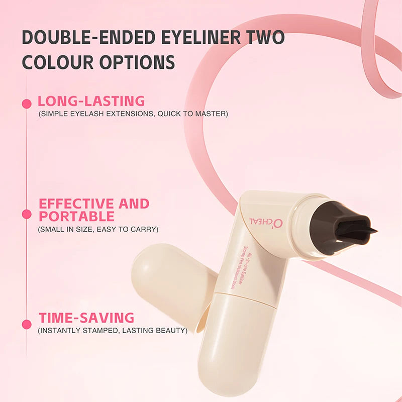 O'CHEAL  All-in-one Rotating Eyeliner Stamp Pen™