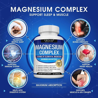 Magnesium Complex 90 Capsules