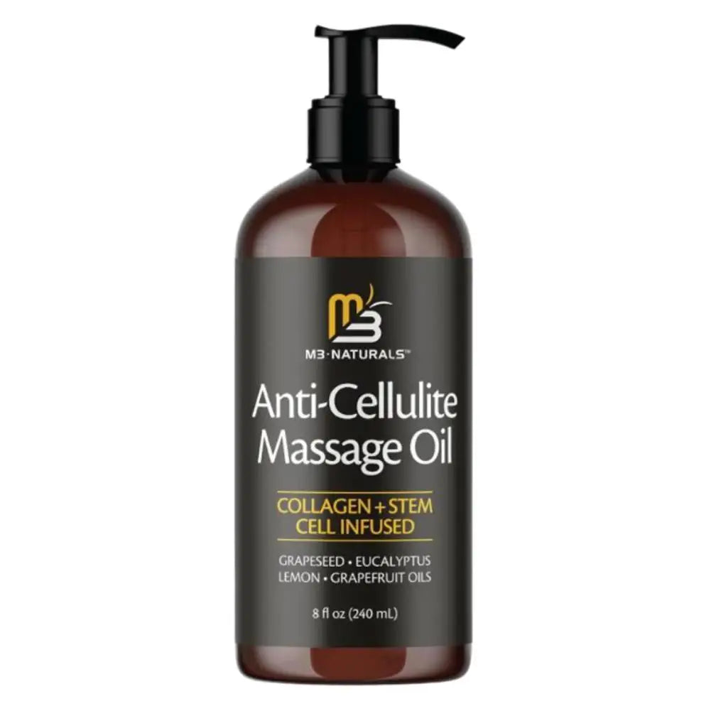 M3 Naturals Anti-Cellulite Massage Oil